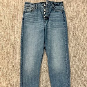 Lucky Brand Bridgette High Rise Ankle Sk - New Women | Color: Blue | Size:8/29R